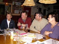 Annemieke, Hans, Rene en Jeanette